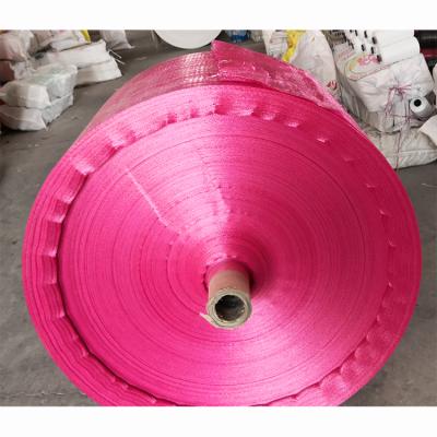 China Wholesale Food Grade Polypropylene Woven Sack Bag Rolls Tubular Fabric For PP Woven Bags for sale