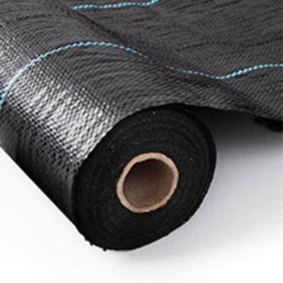 Κίνα 100% Recyclable Black Thick Agricultural Weed Control Weed Woven Mulching Mat προς πώληση