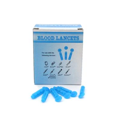 China Medical Examination Factory Provided Medical Safety Lancet Needle Price Is Sterilized By EO Gas Lancet for sale