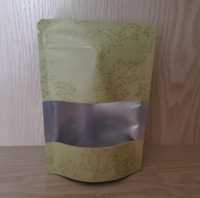 China Moisture Proof Resealable Bags Food Grade With Window for sale