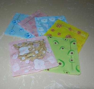 China Moisture Proof Colorful Printed Mylar Bags Small Zip Lock Bags for sale