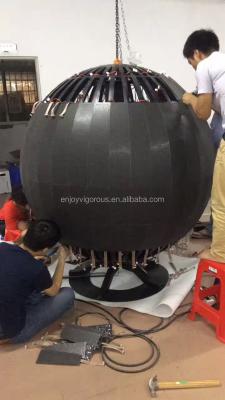 China Led Ball Screen Customized LED Ball Screen Sphere Led Display Flexible Module LED Soft Ball Display for sale