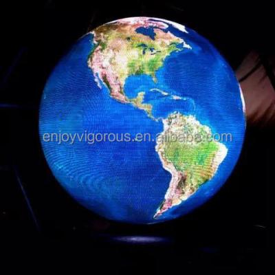 China led ball screen P5 1m sphere led display for warninging led ball screen solution cheap led ball display for sale