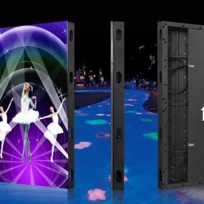 China Dance Floor Interactive Indoor Video Screen P4.81 Skid Led Screen Full Color Customized for sale