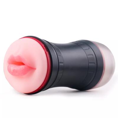 China Soft Silicone Adult Supplies Masturbation Cup Flashlight Masculine Men Aircraft Cup for sale