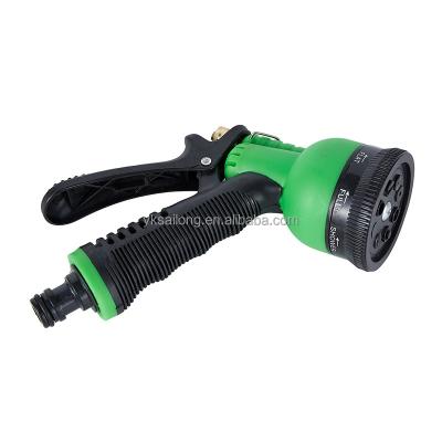 China Variable Flow Control Hot Sale 8 Models Soft Grip Plastic Garden Water Sprayer Factory Price for sale