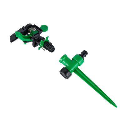 China Garden Farm Irrigation Garden Lawn Water Irrigation Watering Micro Rotating Sprinkler with Adjustable Bracket for sale