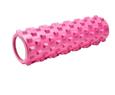 China Hot Selling Eva Foam Roller Gym Fitness Shaft Massager 3D Yoga Massage Column for sale