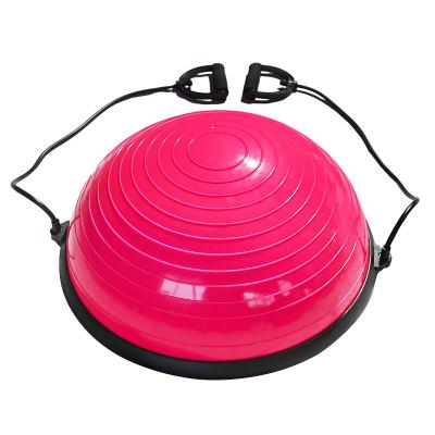 China Round in Running Yoga Stability Bosuing Massage Trainer Half Ball with Handle Balance Half Ball for sale