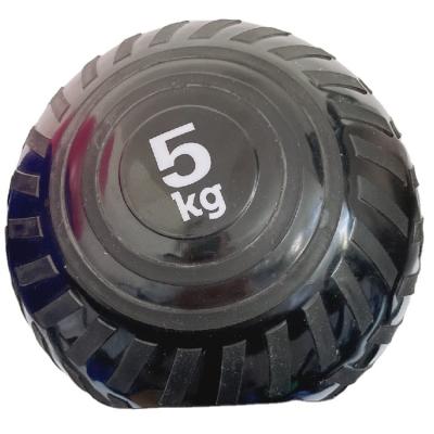 China Factory Direct Selling Fitness Round Sand Gymnasium Training Slam Weighted Ball 20Kg Rubber Weighted Ball for sale