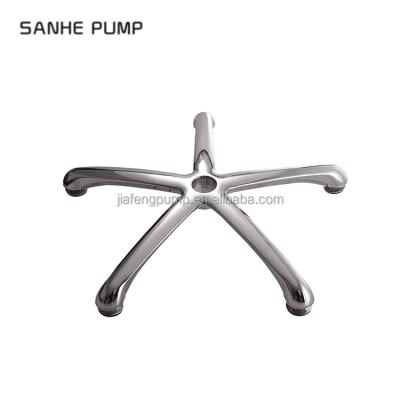 China Five Star Base Traditional Iron And Aluminum For Salon Chair Barber Chair Parts for sale