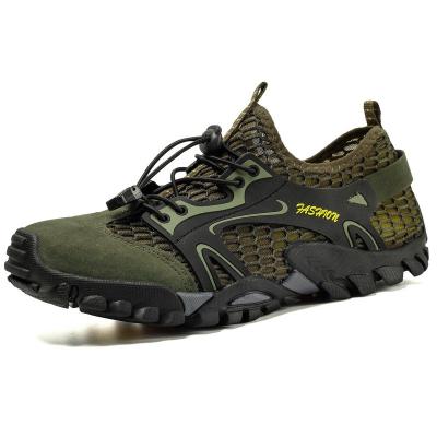 China High Quality Hot Selling PU Breathable Outdoor Sport Shoes Large Size Durable Non-Slip Outdoor Hike Shoes For Men for sale