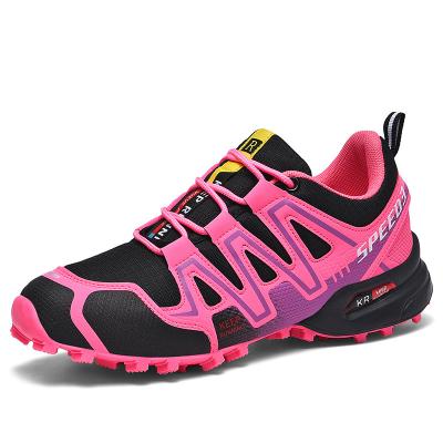 China PU Latest Style 41 Mode Large Size Outdoor Sport Shoes High Quality Breathable Custom Hiking Shoes Women for sale