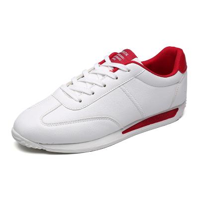 China Cushioning new design pure color men fashion walking shoes good price outdoor white sport shoes for women ladies for sale