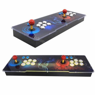 China Metal + Classic 2 Players 3D Acrylic Multi Video Games Dual Joysticks Buttons Retro 6067 Home In 1 Mini Boxing Pandora Arcade Game Console for sale