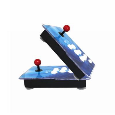 China Metal + Coin Operated Pandora 3D 6067 Boxing Video Console Arcade Game Acrylic Double Station Joysticks for sale