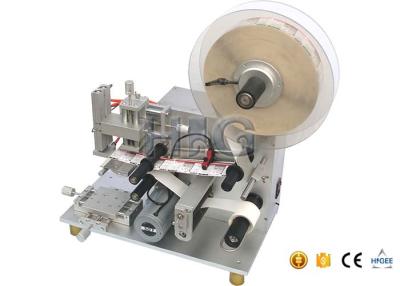 China Self Adhesive Sticker Semi Automatic Labeling Machine / Label Application Equipment for sale