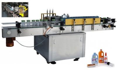 China Automatic Cold Glue Label Applicator Machine For Round Bottle Customized for sale