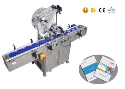 China 15 - 110mm Label Height Flat Label Applicator Automatic Sticker Labeling Machine for sale