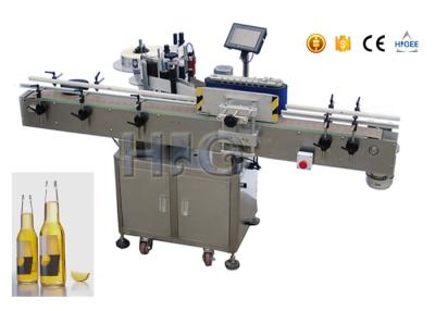 China Self - Adhesive Round Bottle Sticker Labeling Machine With Bottle Separator for sale