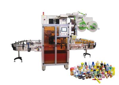 China Two Sides Bottle Automatic Shrink Sleeve Label Applicator For Mineral Water for sale