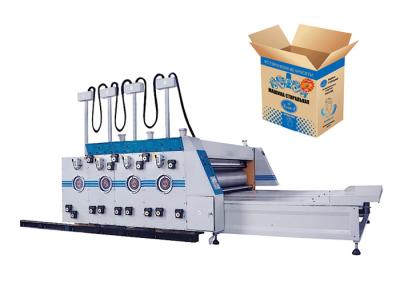 China 1 / 2 Color Flexo Printing Machine Cardboard Box Making Machine for sale