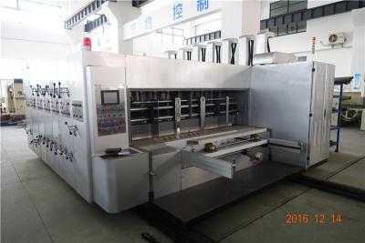 China Cardboard Carton Flexo Printing Slotting Machine With PLC Program Control for sale