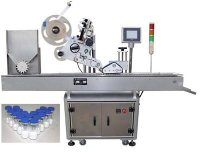 Chine machine à étiquettes de la petite bouteille 10ml avec l'opération de PLC, machine d'autocollant de label de pénicilline pour des pharmaceutiques à vendre