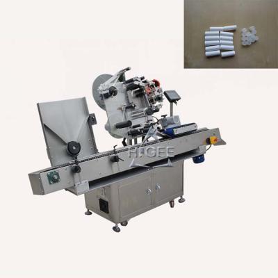 China Aluminum Alloy Opp Vial labeling machine for round bottle , industrial labelling machine for sale