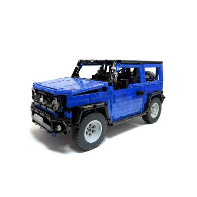 China Jimni Moc-22687 plastic classic dual remote control vehicle boy gift splicing building block technology for sale