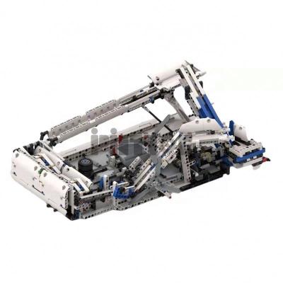 China New year plastic electric marble gift Splicing table 1146cs quality Moc-21824 building block technology assembly electronic drawing for sale