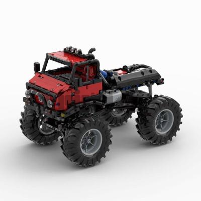 China Moc-59626 Unimog Bigfoot SUV Plastic Remote Control 986pcs App for sale