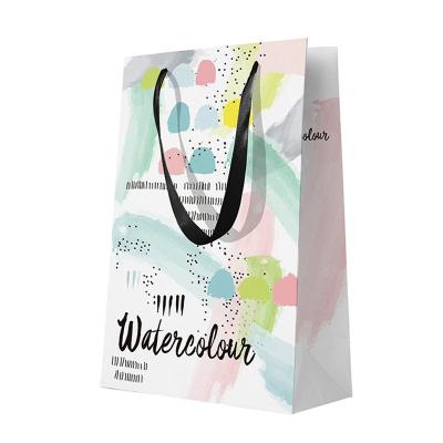 China Recyclable Custom Printing Luxury Paper Gift Shopping Bag With Your Own Logo for sale