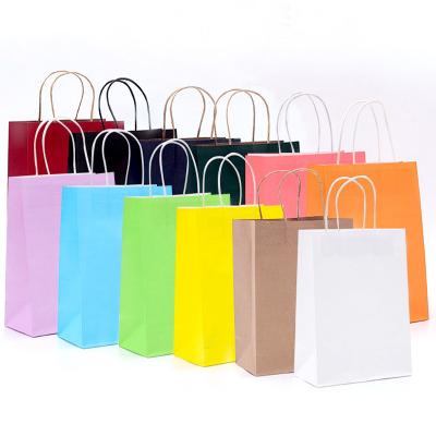 China Recyclable Custom Gift Christmas Shopping Bag With Logo for sale