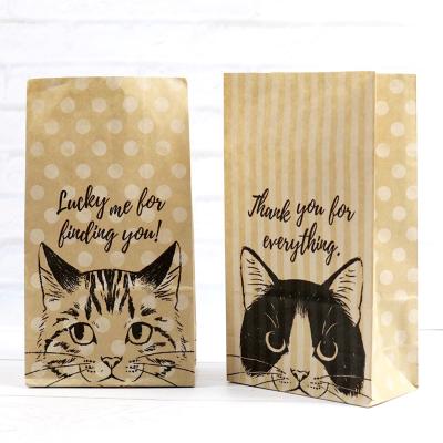 China Recyclable Cheap Coffee Paper Packaging Bag Paper Gift Packaging Paper Bag for sale