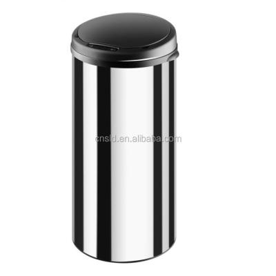 China WITH LID Europe Top Selling Kitchen Rubbish Bin Sensor Trash Can Waste Bins Smart Trash Cans for sale