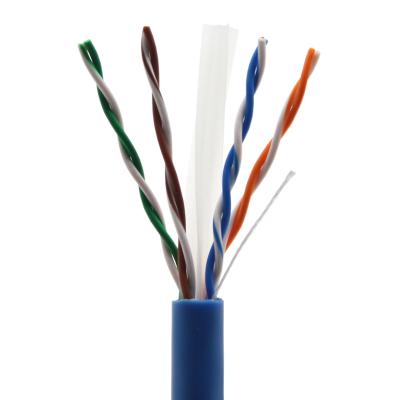 China PVC Cat5 5e Cat6e 1000ft CCA Internal External UTP Cat 5 Cat 5 FTP CAT6 305M Since Cable Networking for sale