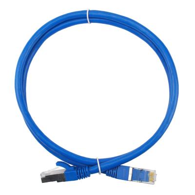 China CAT7 8P8C METAL SHIELD LSZH PATCH CORD RJ45 CAT 7 ETHERNET NETWORK PATCH CABLE CAT6A-PC for sale