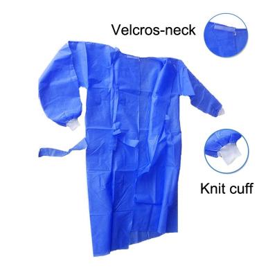 China Surgical Gown Waterproof Disposable Stain High Quality Medical Protective Clothing for sale