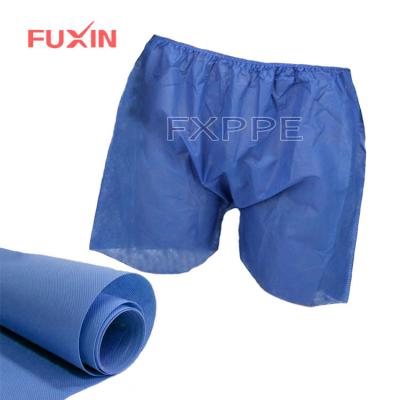 China Single use disposable nonwoven pants with elastic for examination pants for sale