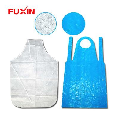 China European Disposable Nonwoven Apron for sale