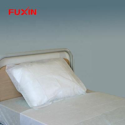 China Breathable Disposable Nonwoven Blanket and Sheet /Pillow Bedspread for sale