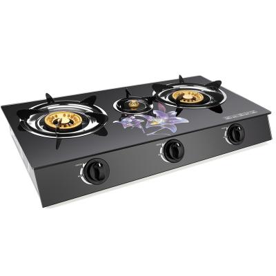 China Hotel Spot Kitchen Wholesale Home Cook Durable High Efficiency Component Commercial Gas Stove for sale