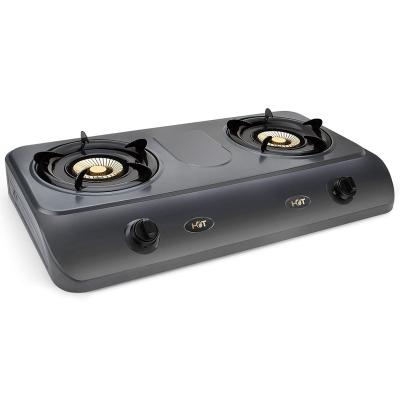 China High efficiency available sale household double eye gas stove desktop stainless steel liquefied gas stove for sale