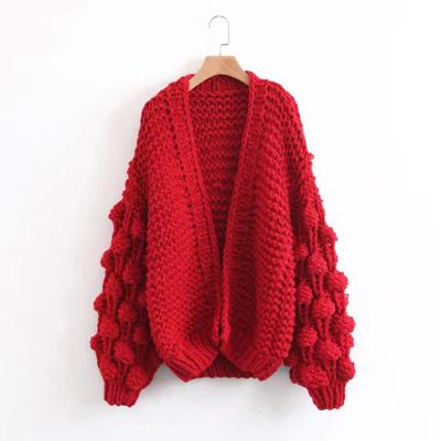 China 2018 brand 5 sweaters women's lazy cardigan anti-pilling GG hand knitted sweater for sale