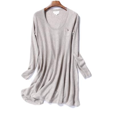 China Anti-pilling ladies dress drop knitted sweaters 2017 best women online shopping sites for women clothing for sale