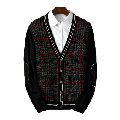 China 2017 New Arrival Men's Business Coat Fashion Male Anti-Shrink Cardigan Mens Knitted Sweater for sale