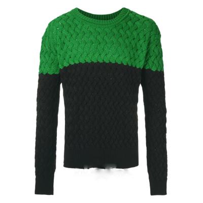 China Anti-pilling high quality 2018 men's sweater two colors men's sweater crew neck clothes men's sweater for sale