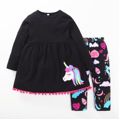 China Unicorn Clothing Girls Children Dress &Pants Breathable Boutique Wholesale 1-3 Years Old for sale