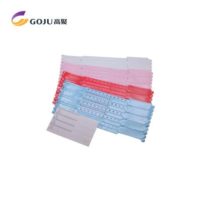 China PVC Insert Card PVC Material Mother Baby Wristband For Newborn ID Band Insert Type Hospital Wristband For Sale for sale